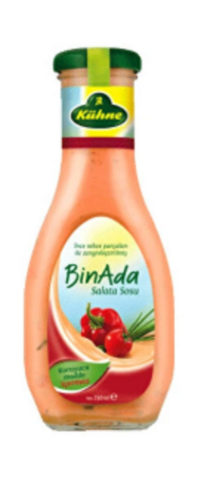 KÜHNE BİN ADA SALATA SOSU 250 ML